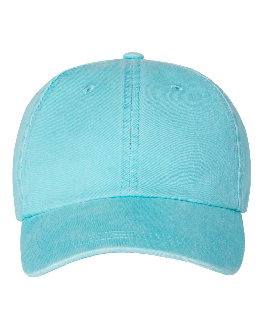 Custom Embroidered Pigment-Dyed Twill Cap - 7601