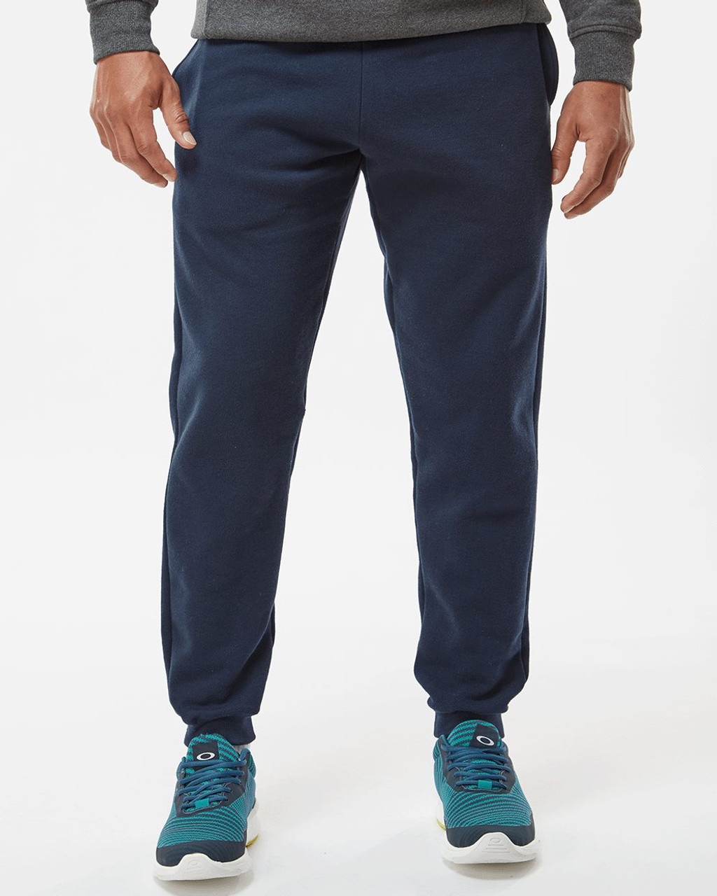 Embroidered Sport Athletic Fleece Joggers - 1215