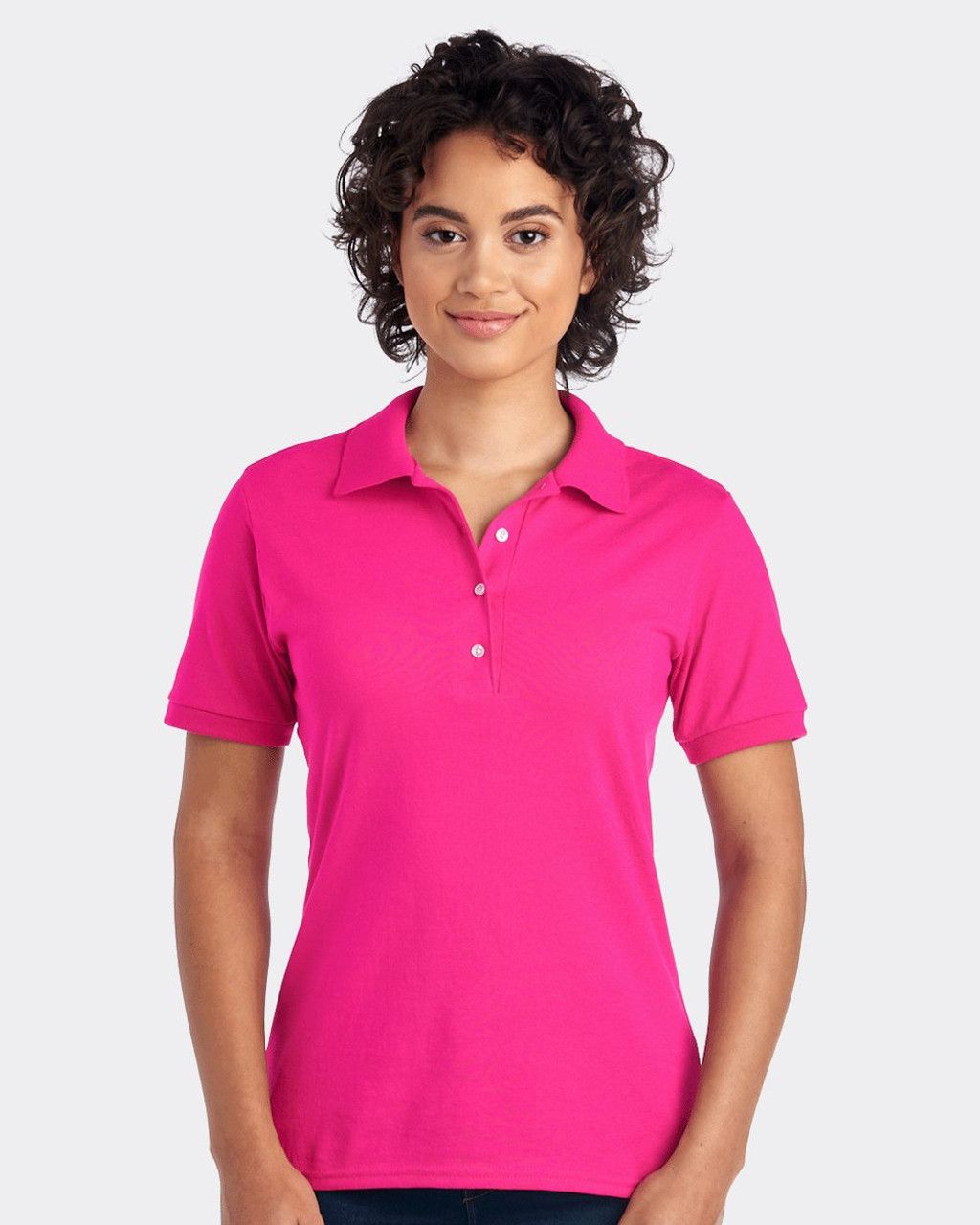 Embroidered Women's Spotshield™ 50/50 Polo - 437WR