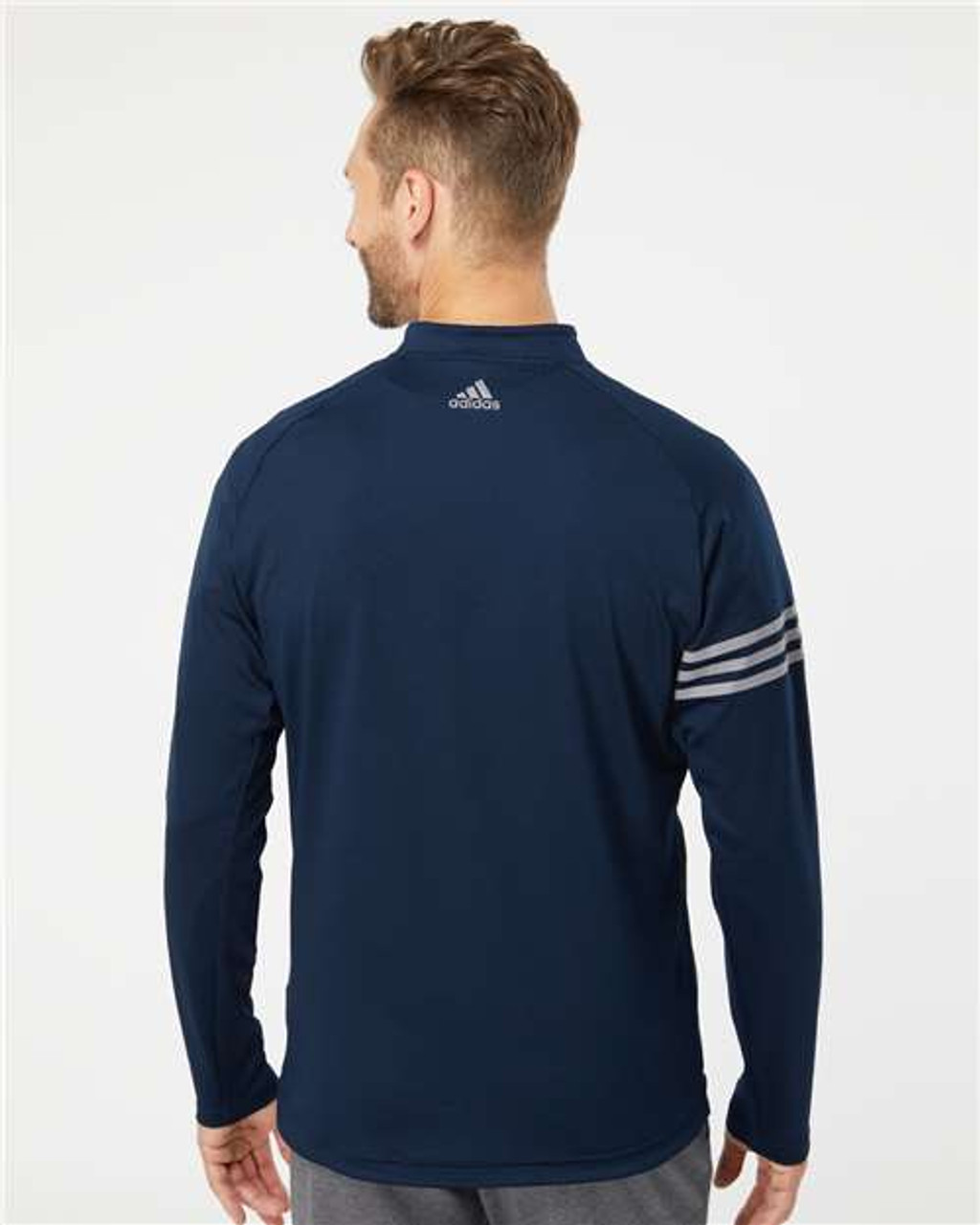 Collegiate Navy/ Grey Three Heather/ Grey Two