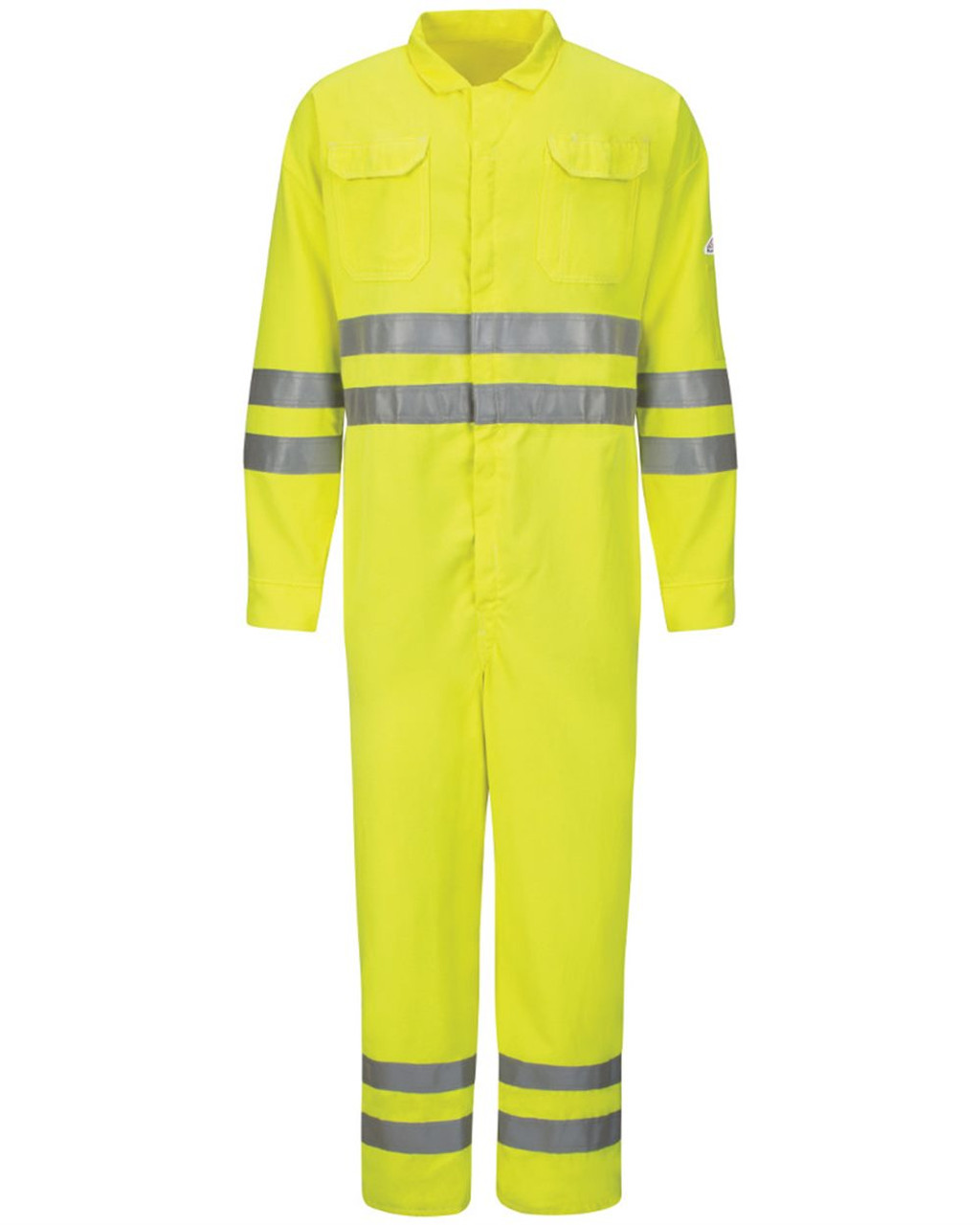 Embroidered Hi-Vis Deluxe Coverall with Reflective Trim - CoolTouch® 2 - 7 oz. - CMD8