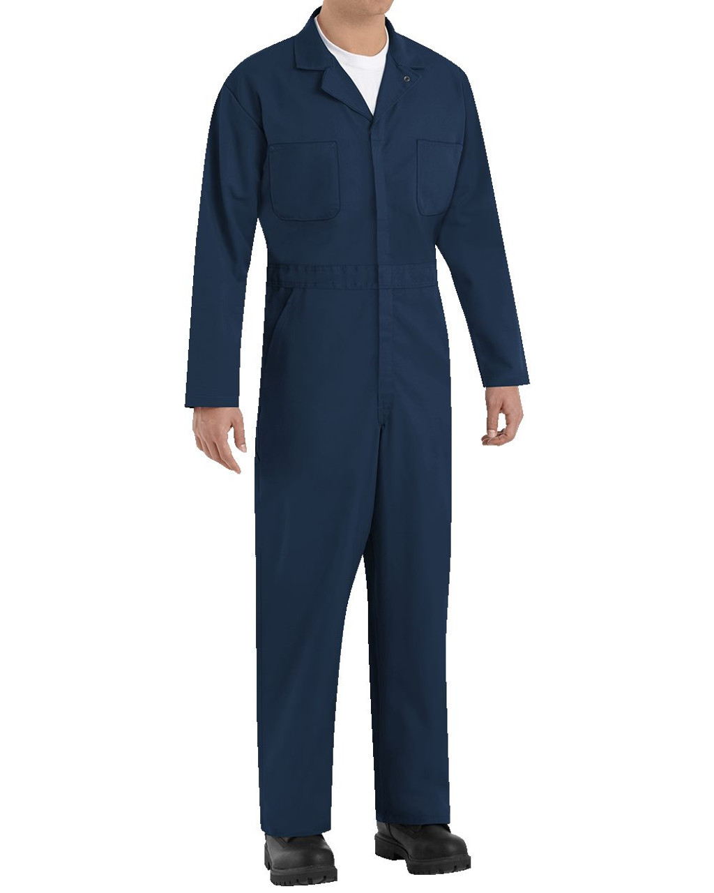 Embroidered Twill Action Back Coverall - CT10