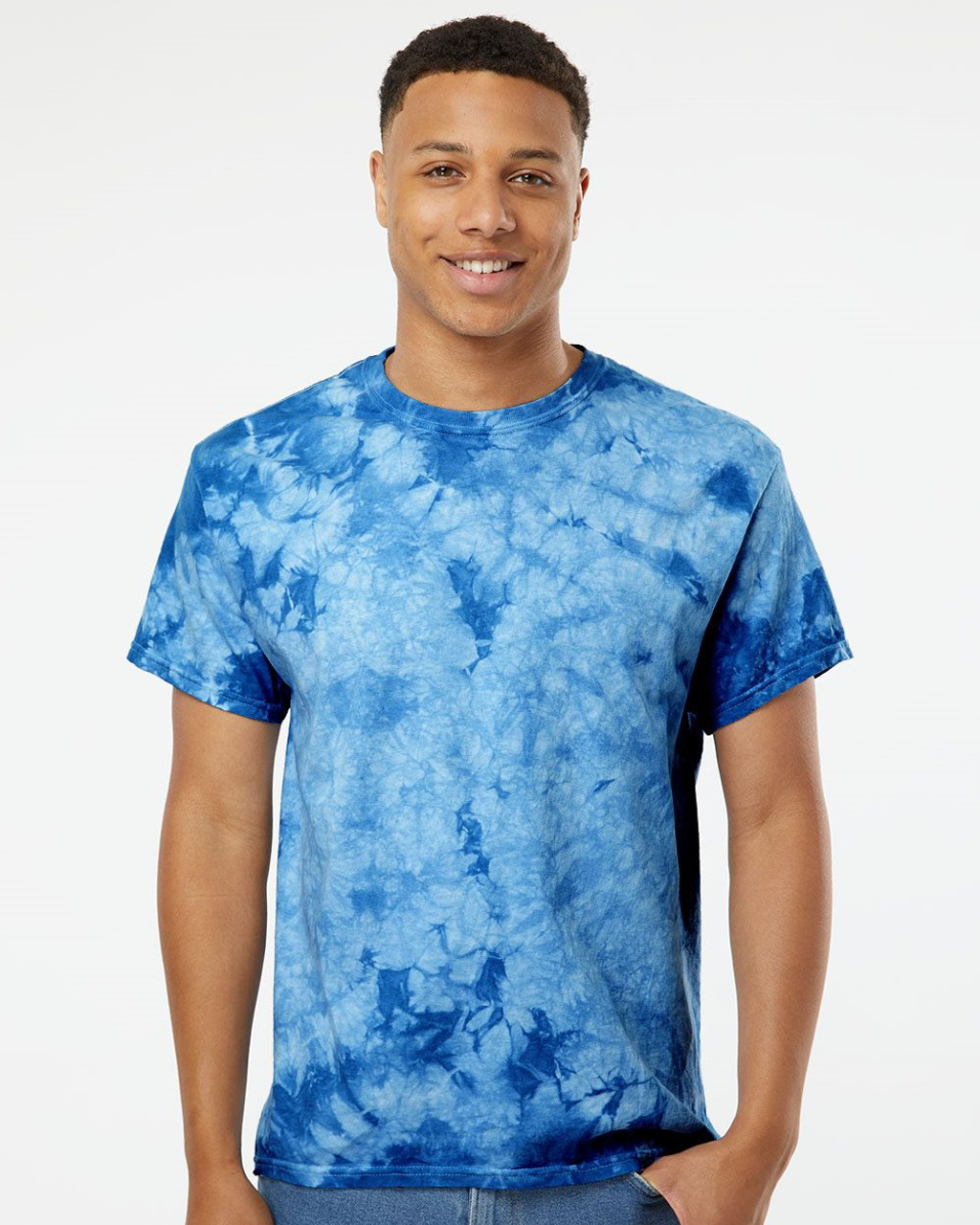 Custom Crystal Tie-Dyed T-Shirt - 200CR