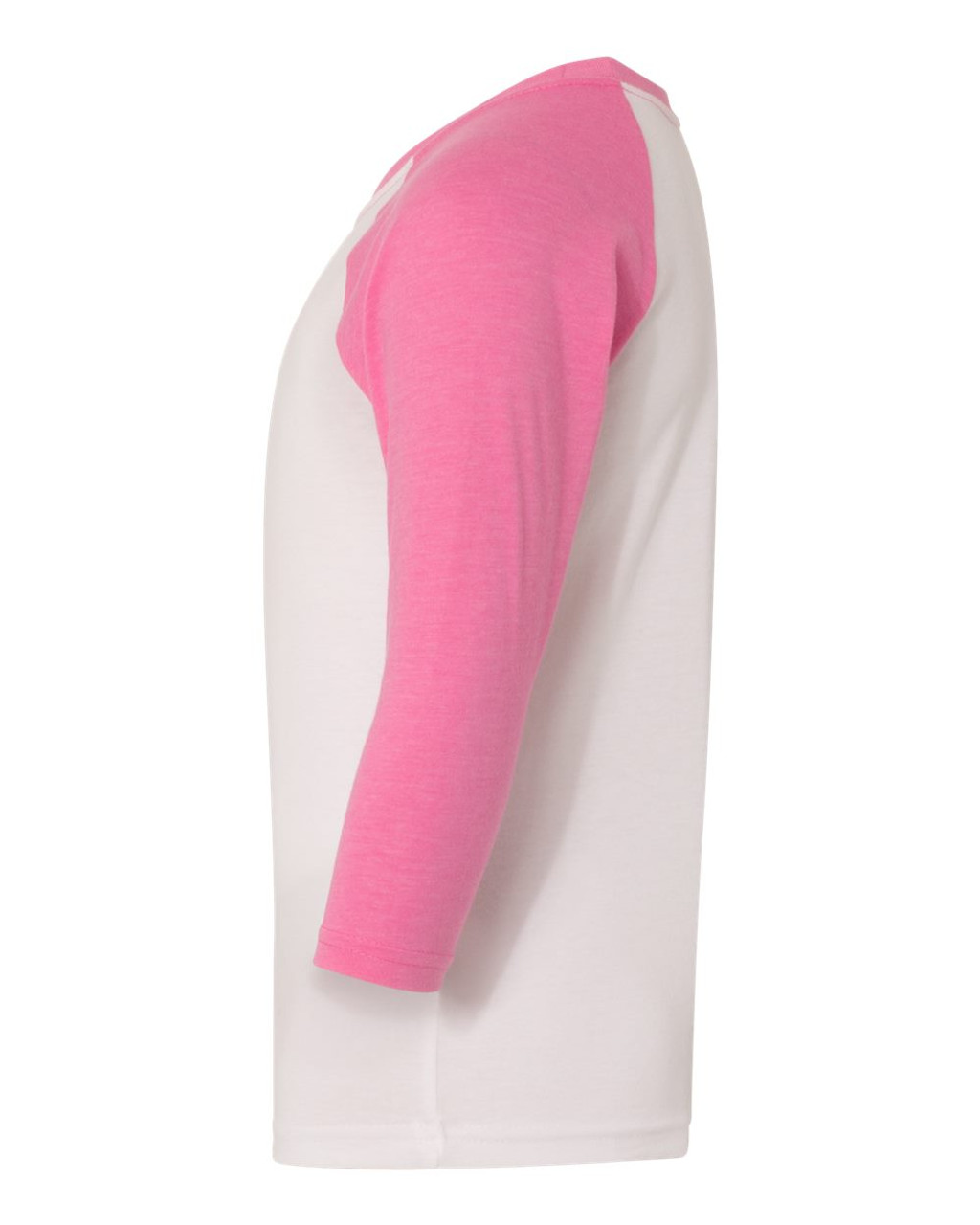 Hot Pink Sleeves/ White Body