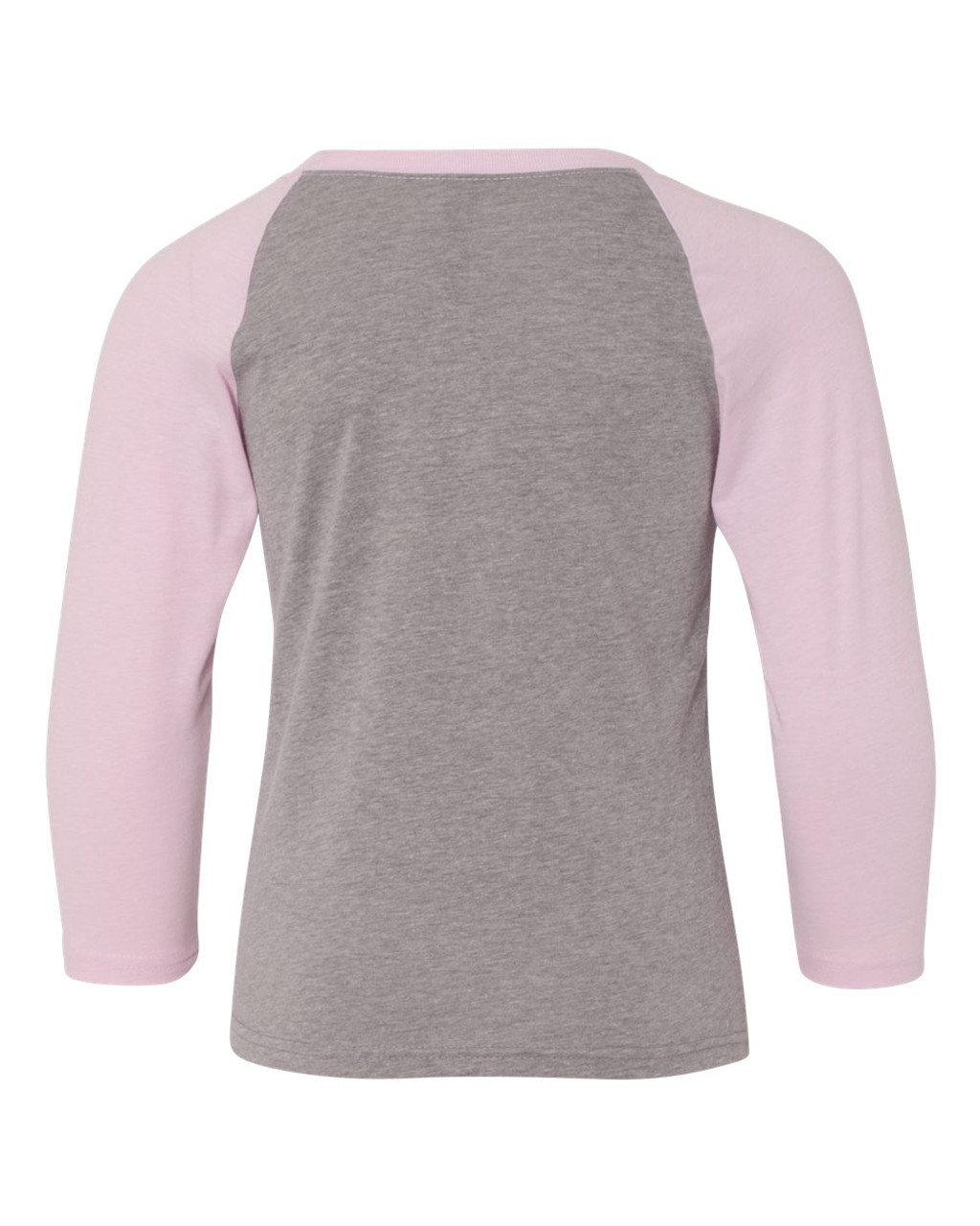 Lilac Sleeves/ Dark Heather Grey Body