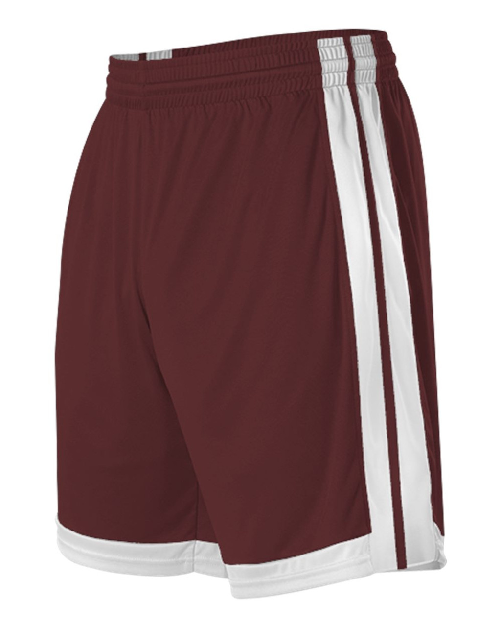 Maroon/ White