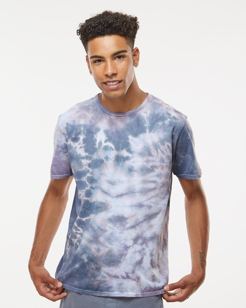 Custom LaMer Over-Dyed Crinkle Tie-Dyed T-Shirt - 640LM