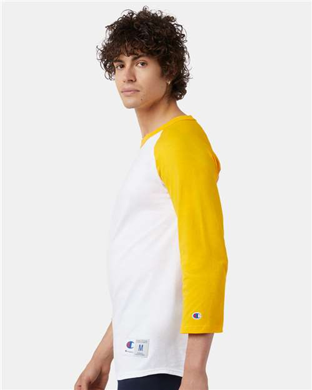 【2plan】Scratch Sleeve Tee Custom Raglan Sleeve Baseball T-Shirt - T137 - CapsToYou