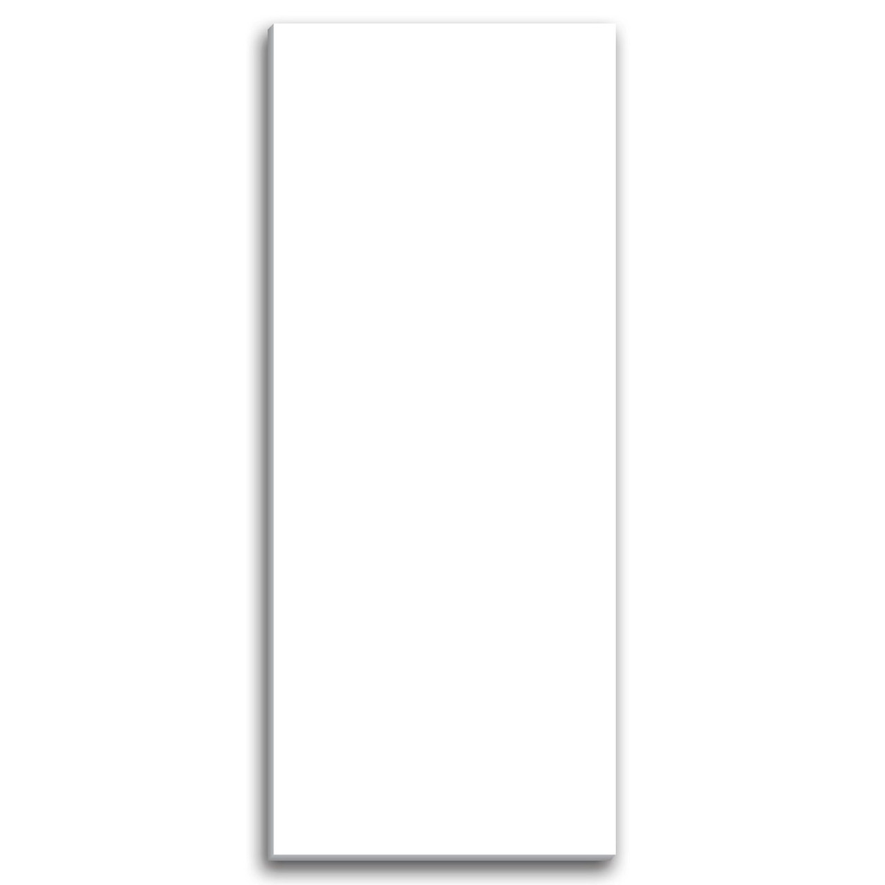 Custom Paper Note Pad 3 1/2 x 8 1/2, 25 pages w/ magnet NTP0325M