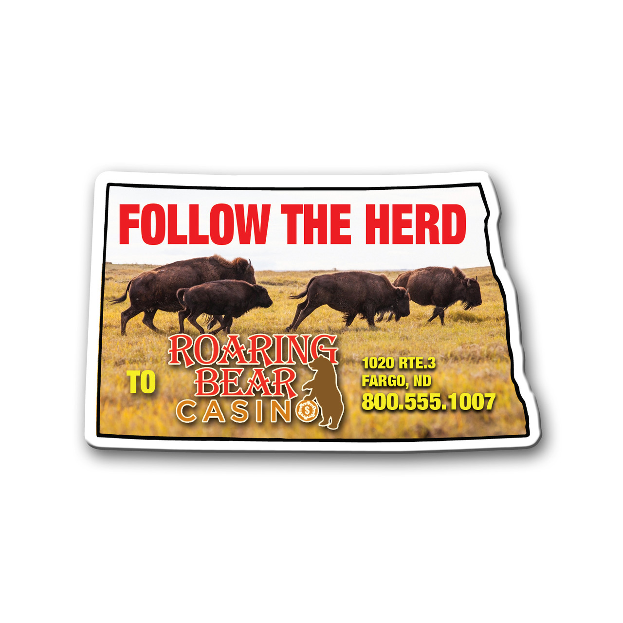 Magnets-Paper Products/White