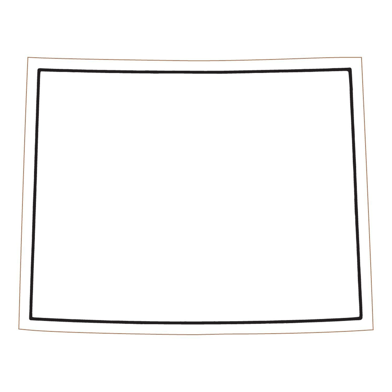 Custom Wyoming State Magnet MSWY