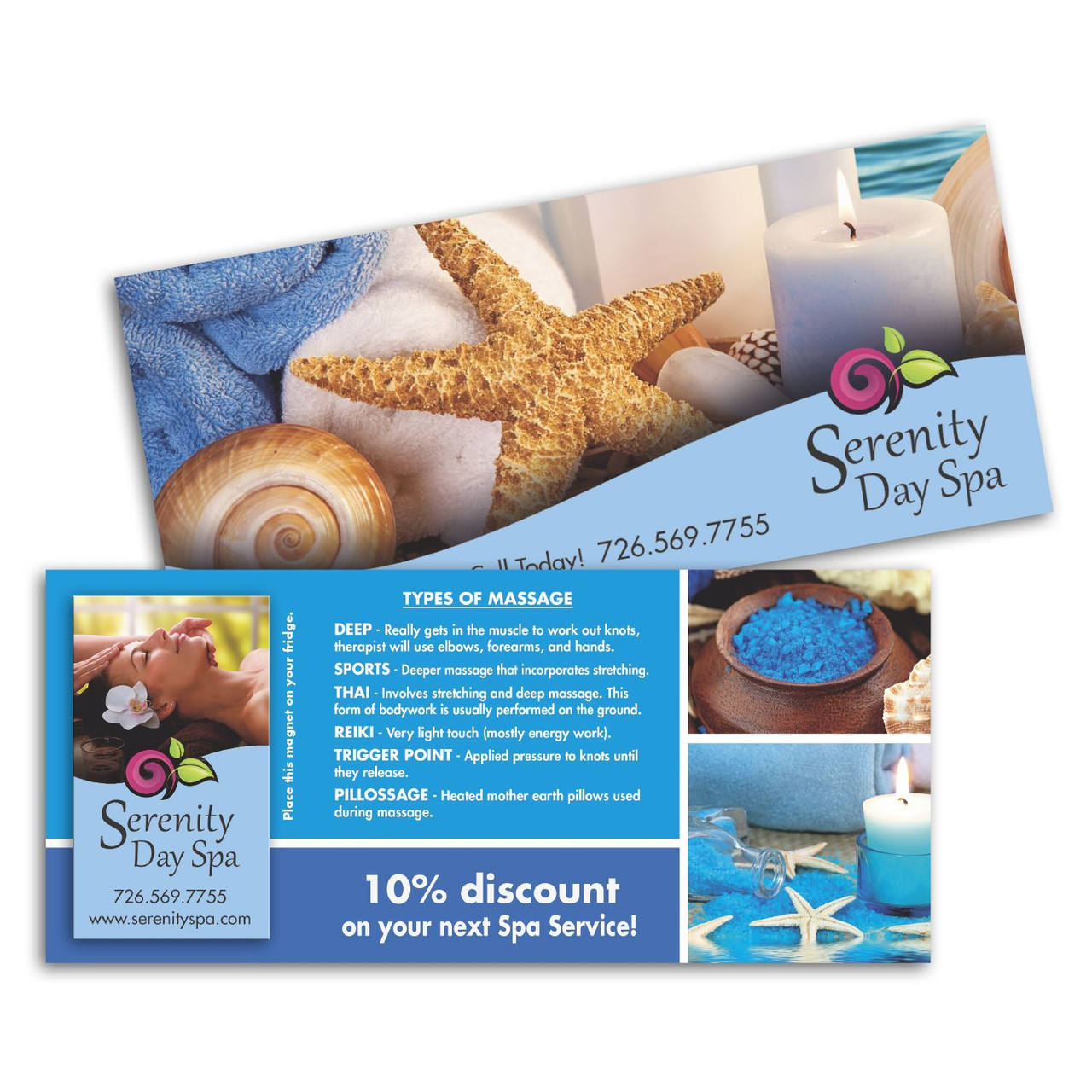 Magnets-Paper Products/White