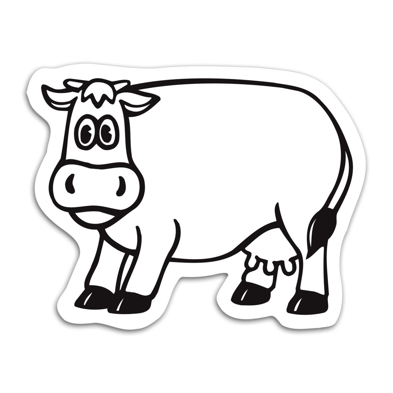 Custom Cow Magnet S191