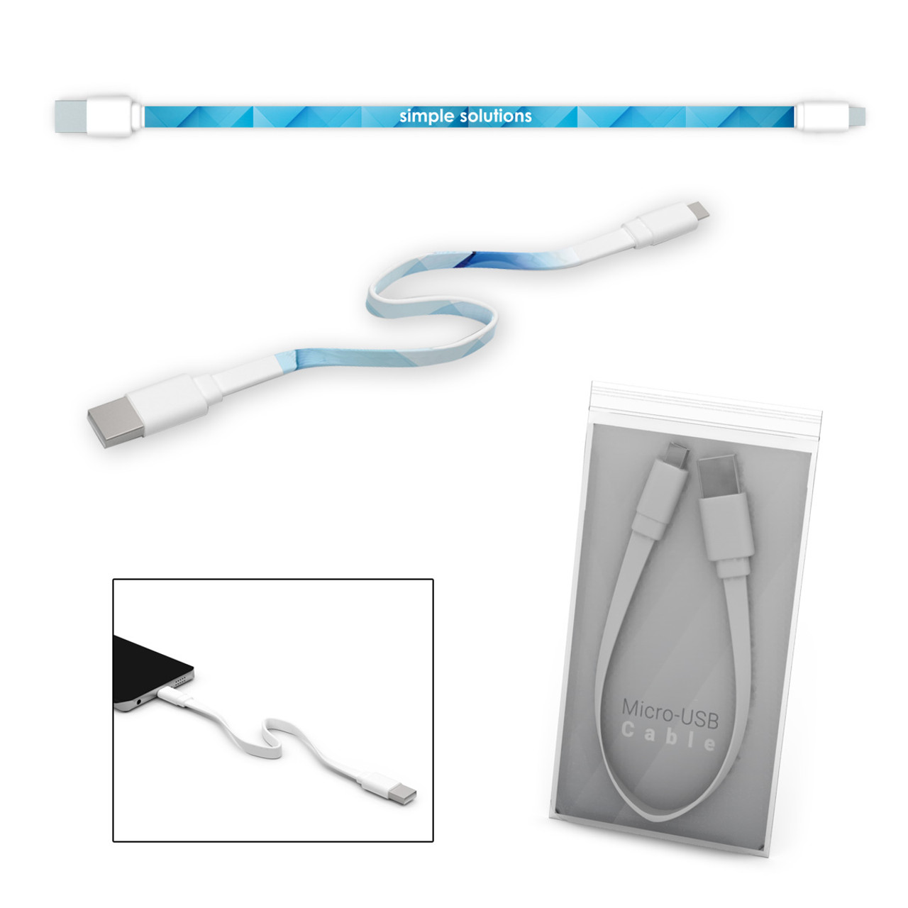 Custom Branded Micro USB Cable 2671