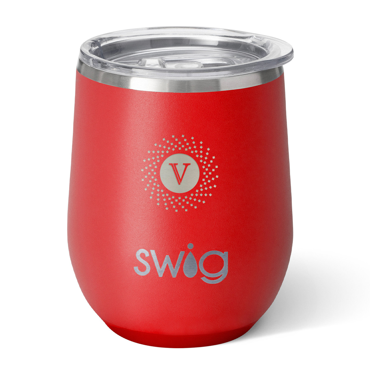 Custom 12 Oz. Swig Life™ Stainless Steel Stemless Wine Tumbler 55419