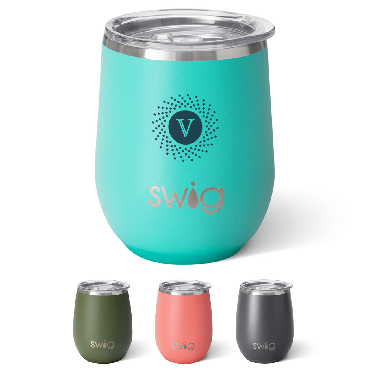 Custom 14 Oz. Swig Life™ Stemless Wine Tumbler 56106