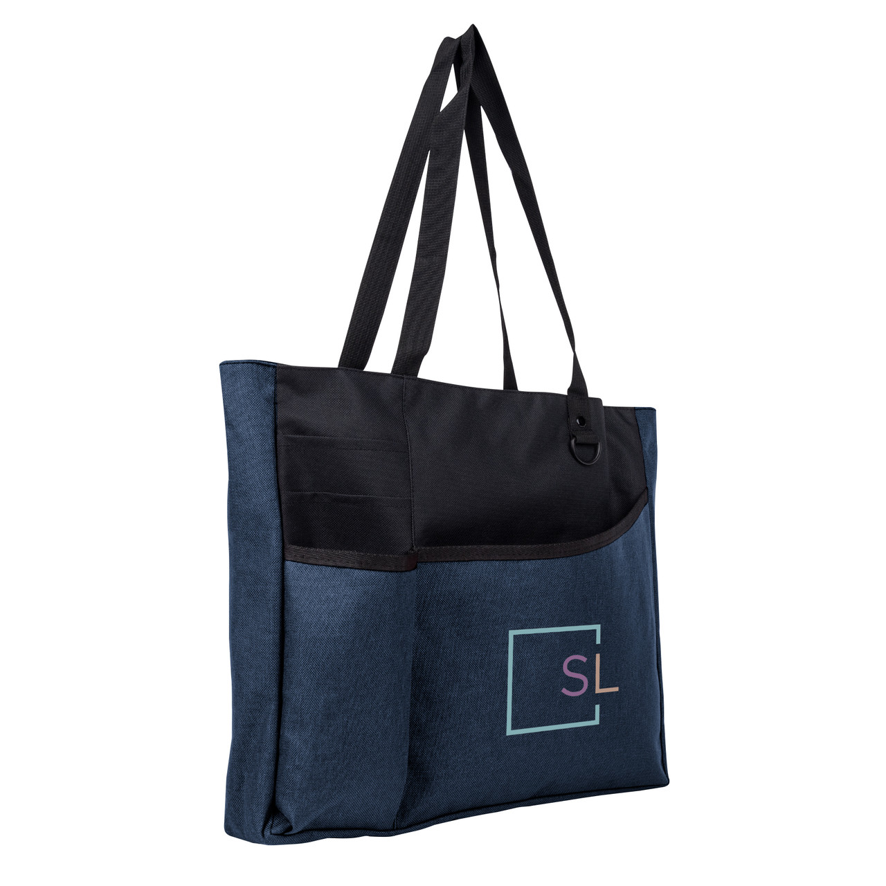 Custom Delegate Heathered Tote Bag 30053