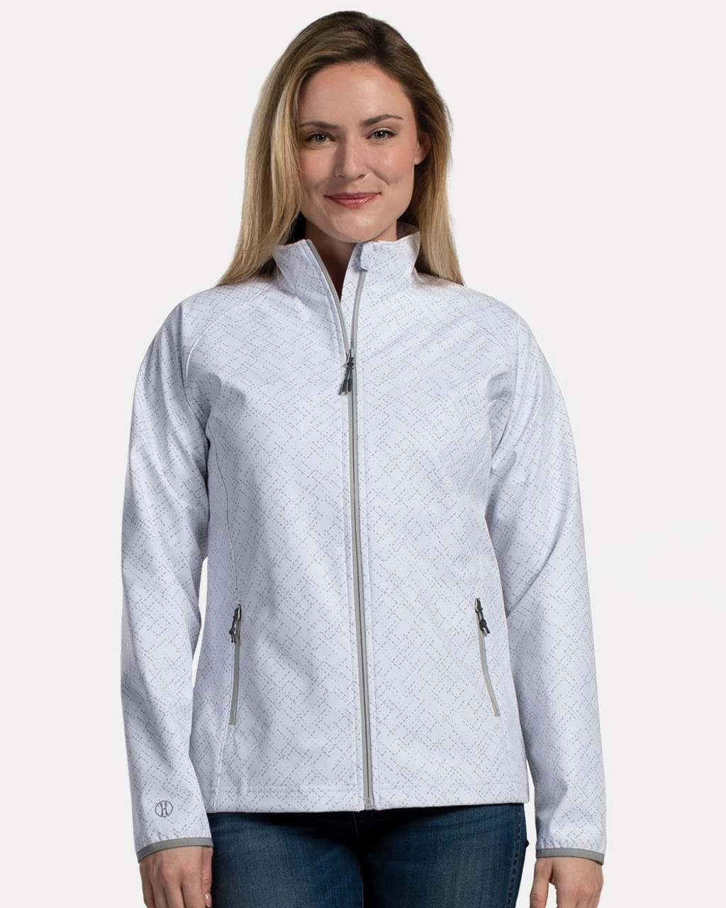 Embroidered Women's Featherlight Softshell Jacket - 229721