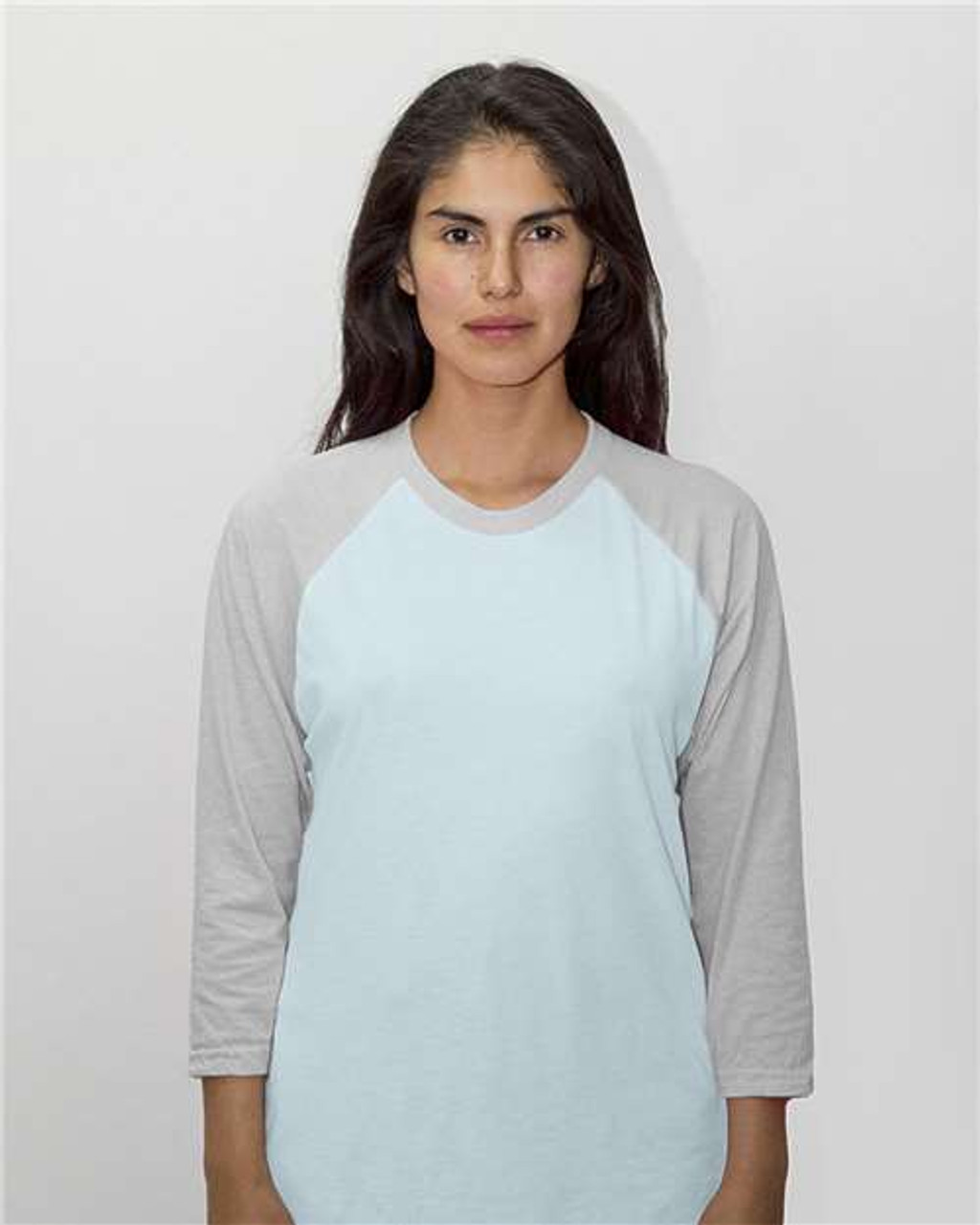 Light Blue/ Heather Grey