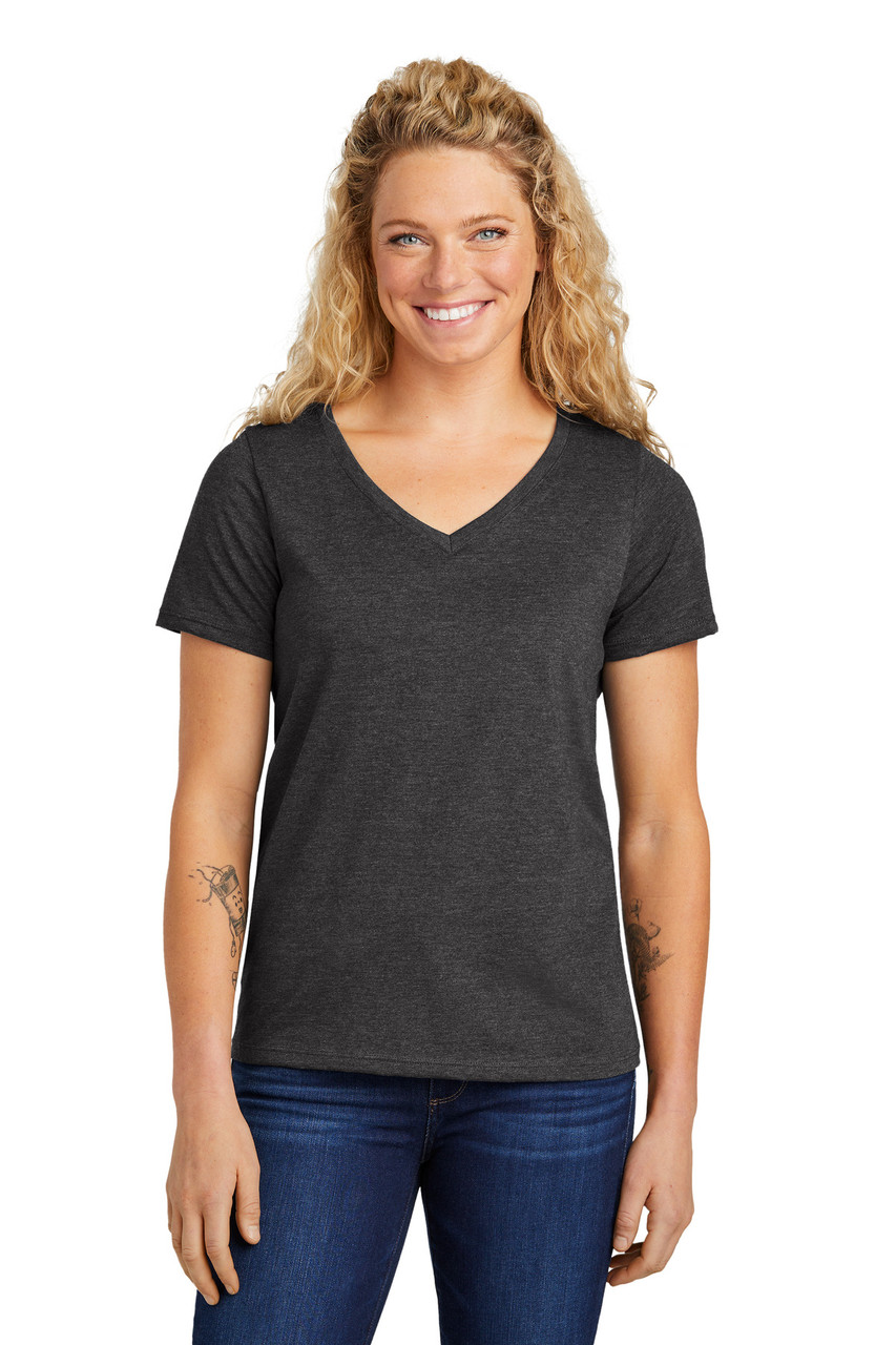 Custom Volunteer Knitwear Women's Daily V-Neck Tee LVL45V