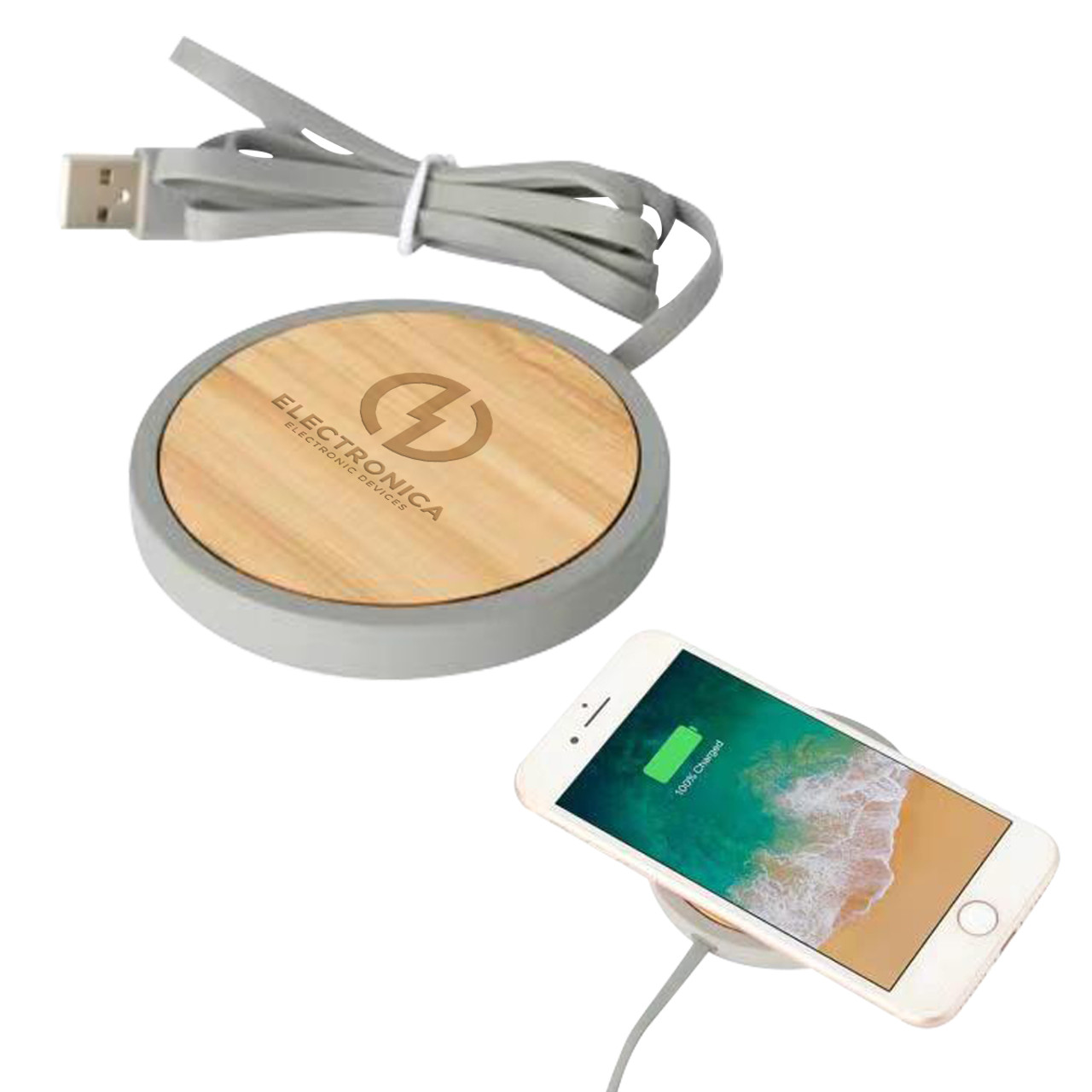 Custom Rolling Stone Wireless Charging Pad 25402