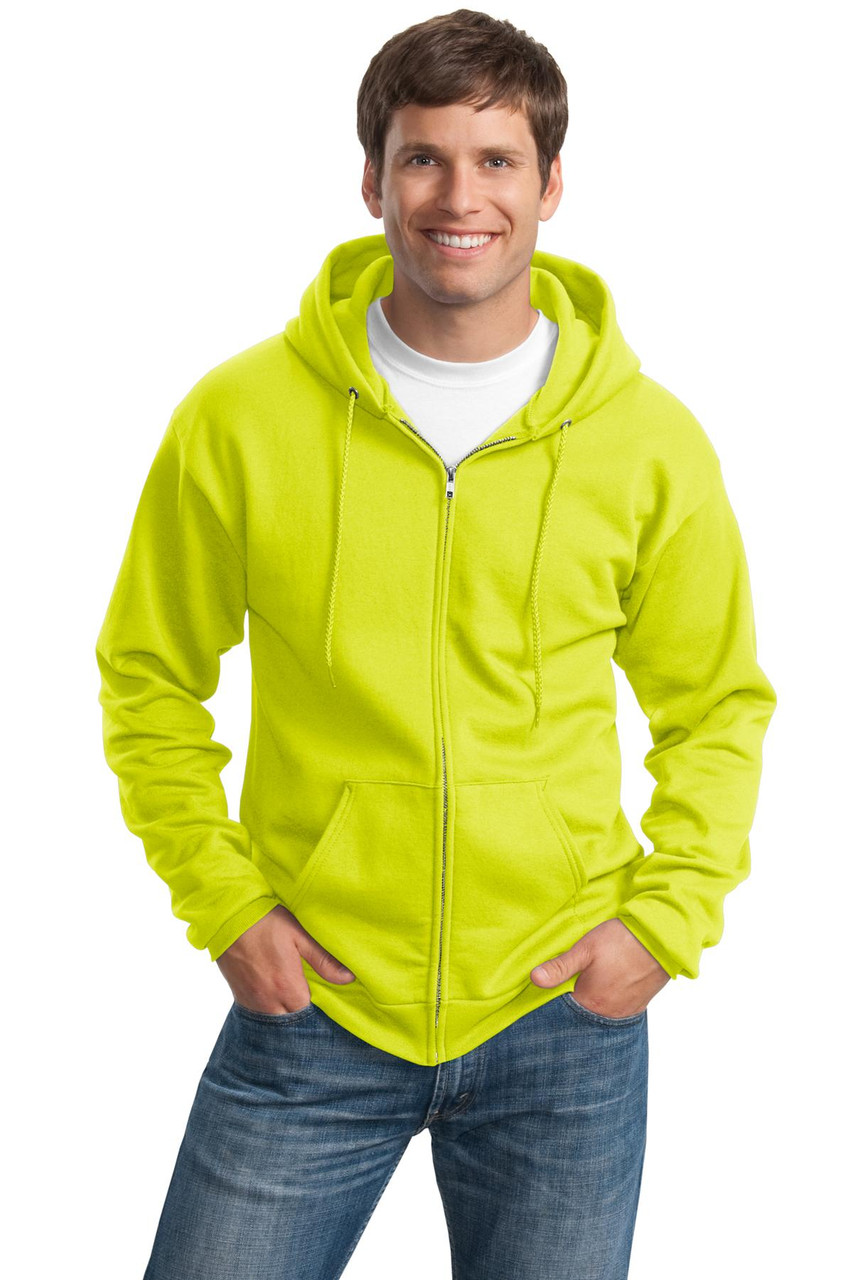 Custom Port & Company Tall Essential Fleece Full-Zip Hooded Sweatshirt. PC90ZHT