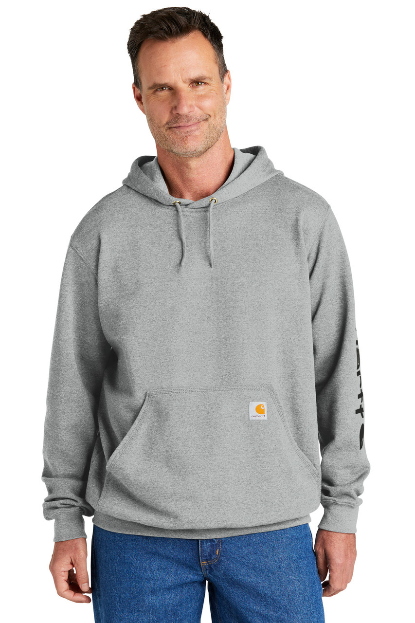 Custom Carhartt Midweight Hooded Logo Sweatshirt CTK288
