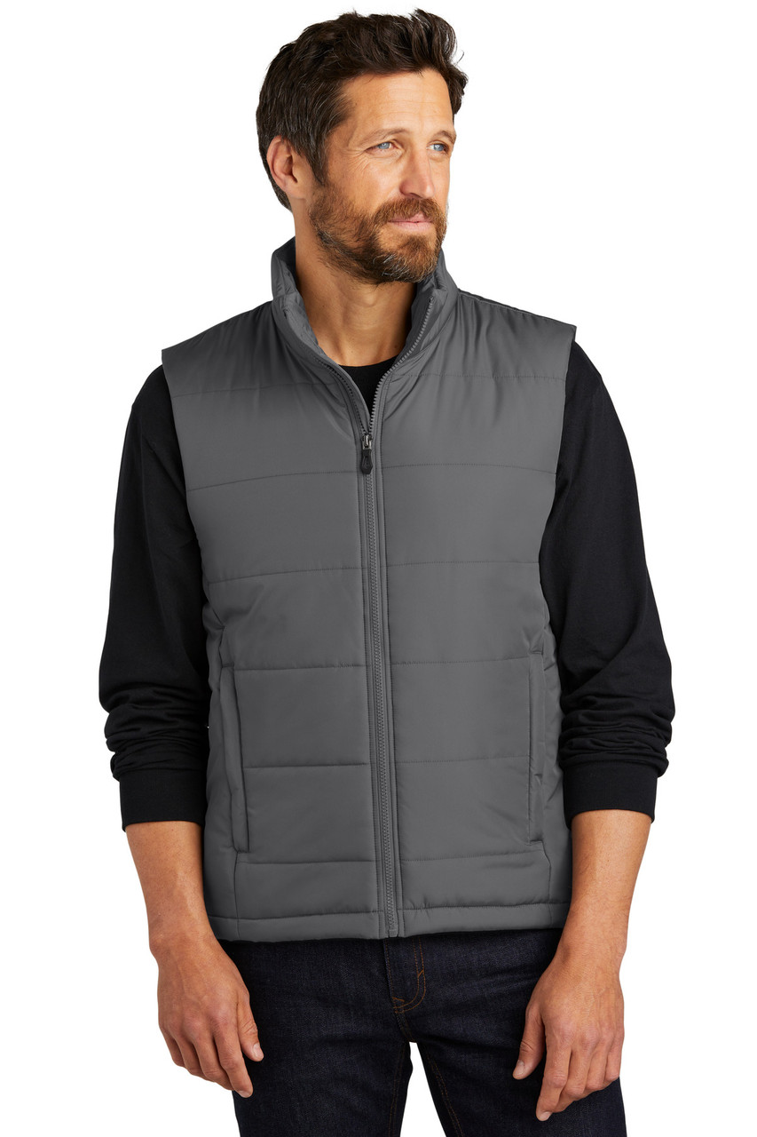Embroidered Port Authority Puffer Vest J853