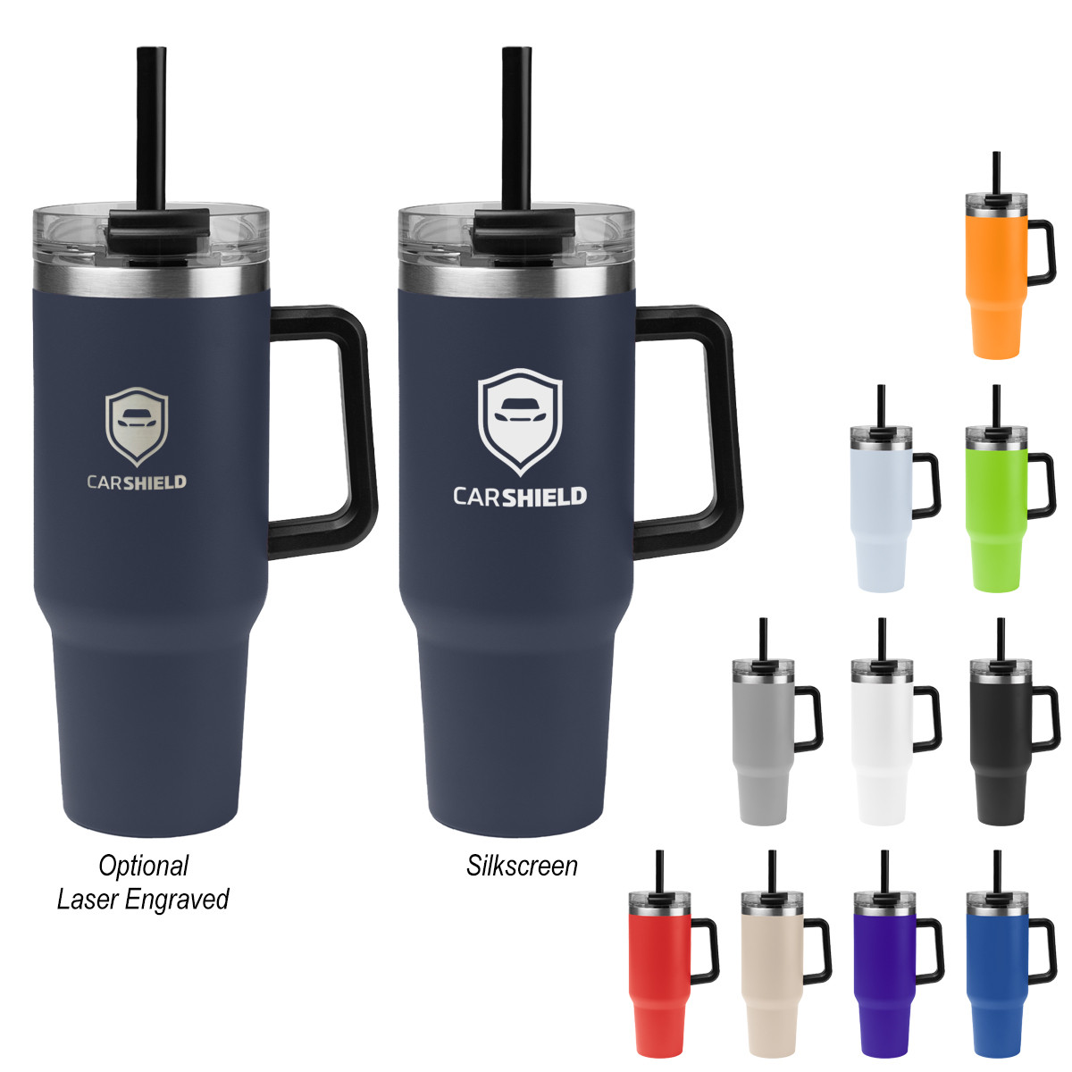 Custom 40 Oz. Intrepid Stainless Steel Tumbler 50035