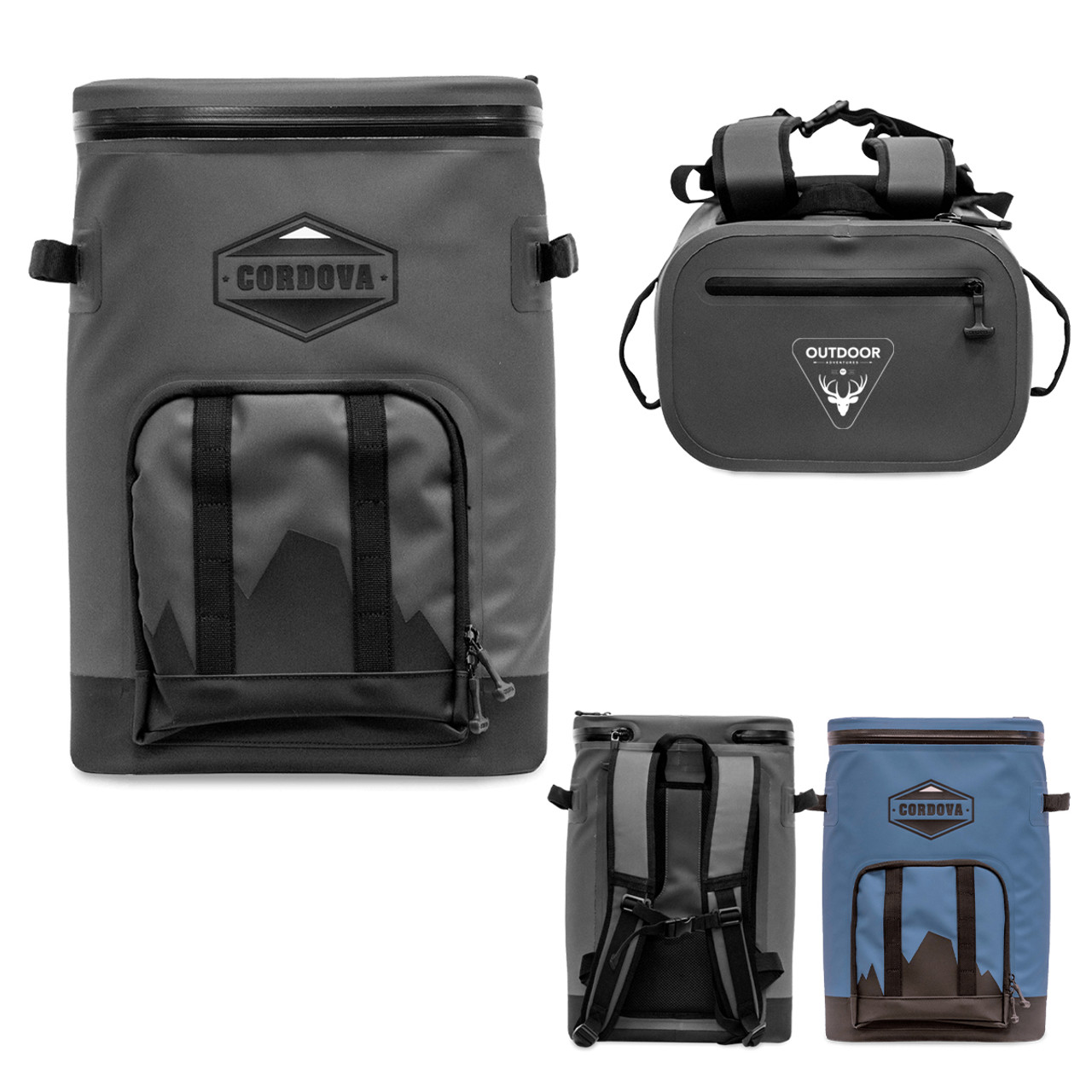 Custom Cordova Coolers Voyager Backpack Cooler 5423