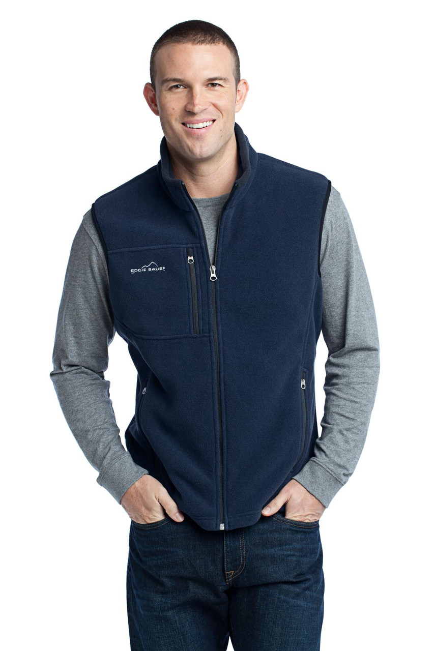 Embroidered Eddie Bauer - Fleece Vest. EB204