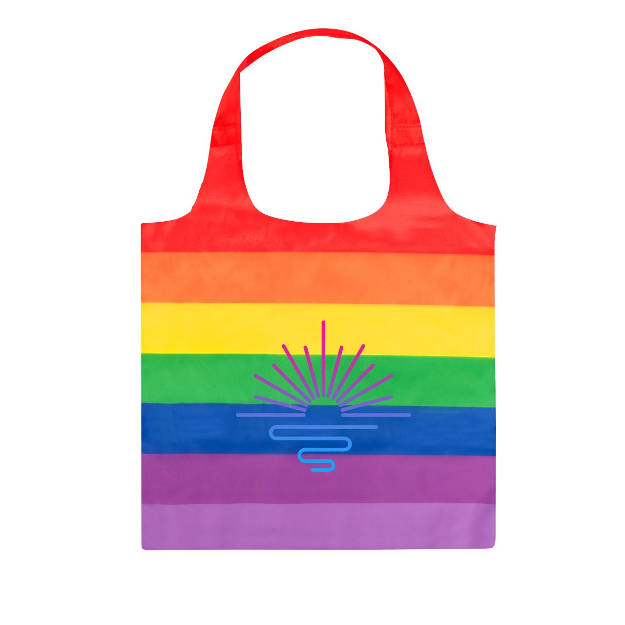 Custom Rainbow Tote Bag 30069
