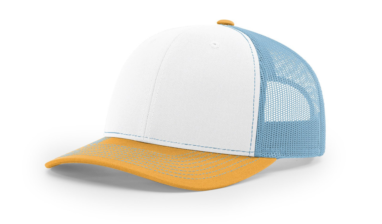 White/Columbia Blue/Yellow