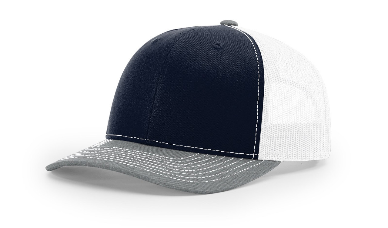 Navy/White/Heather Grey