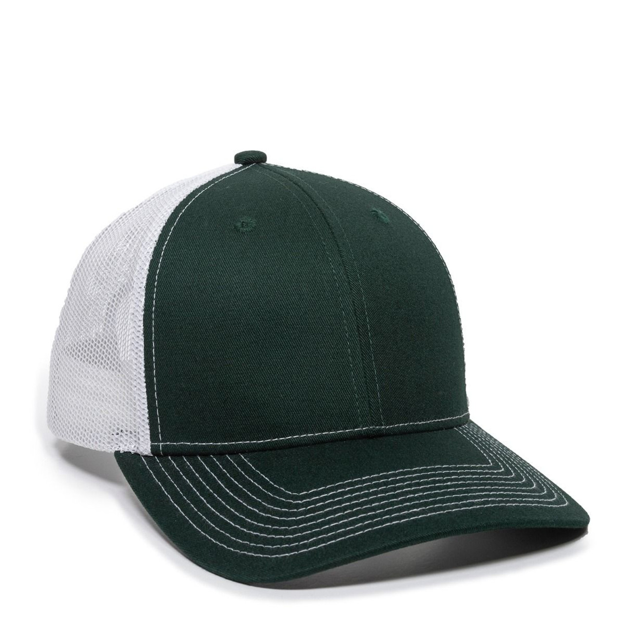 Dark Green/White