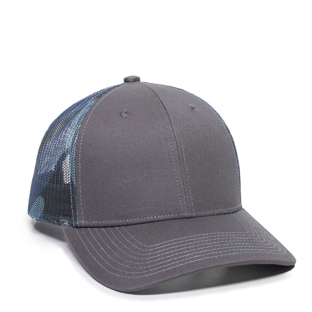 Charcoal/Blue Generic Camo