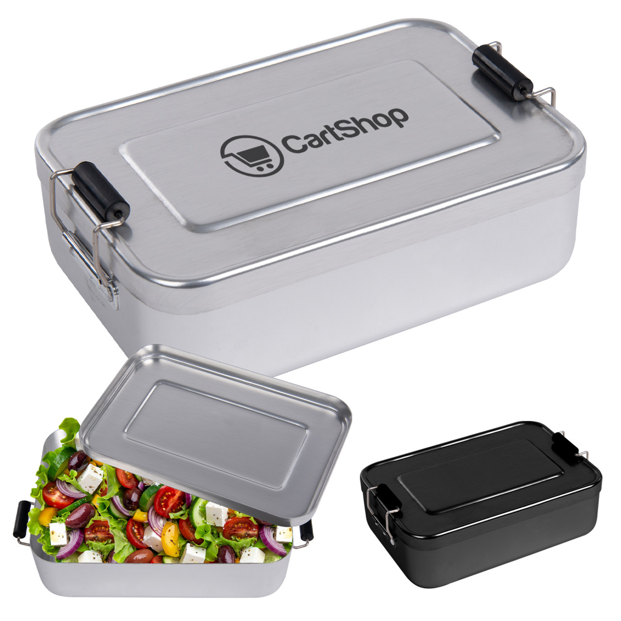 Custom Grip Latch Aluminum Bento Box 75026