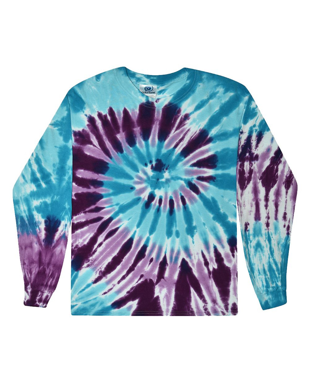 Custom Youth Tie-Dyed Long Sleeve T-Shirt - 2000Y