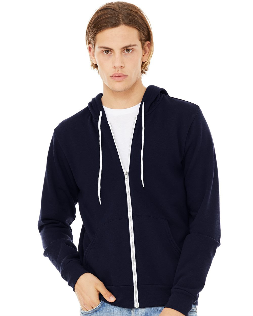 Custom Sponge Fleece Full-Zip Hoodie - 3739