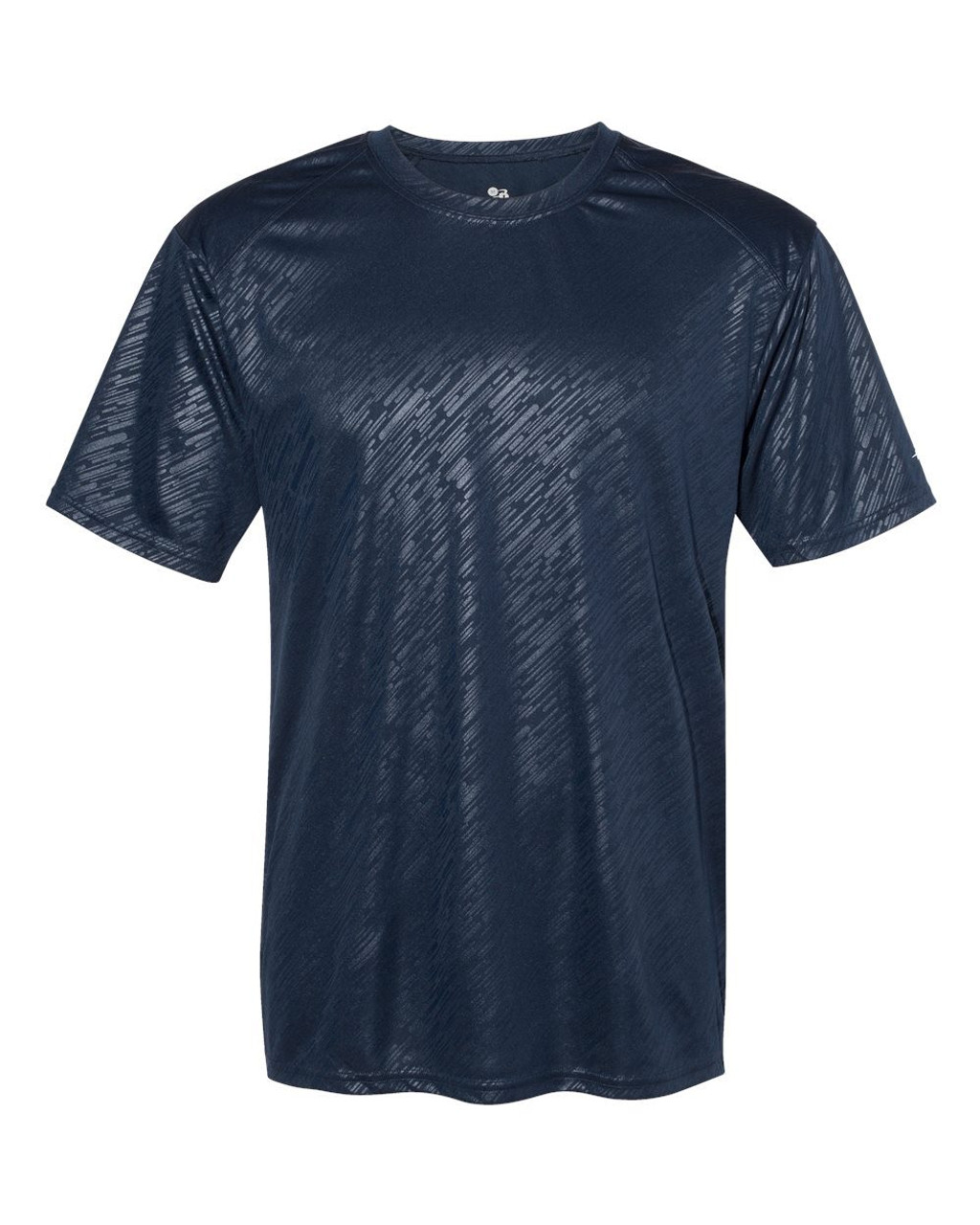 Custom Line Embossed T-Shirt - 4131