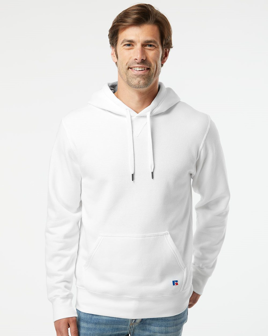 Custom Cotton Rich Fleece Hooded Sweatshirt - 82ONSM