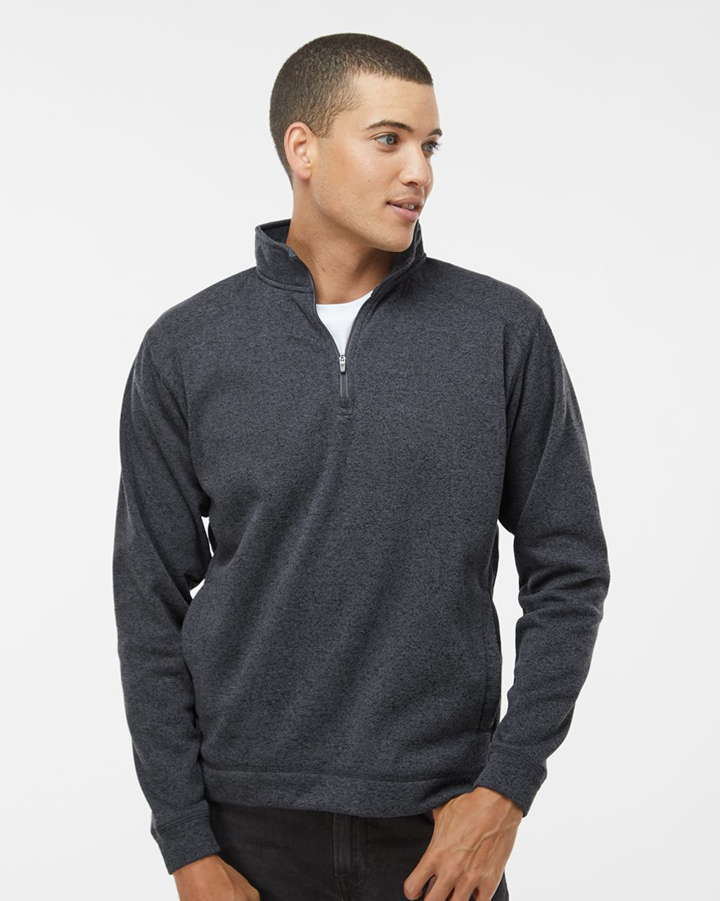 Custom Cosmic Fleece Quarter-Zip Sweatshirt - 8614