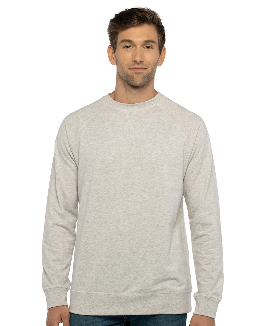 Custom Unisex Laguna Raglan Crewneck Sweatshirt - 9000