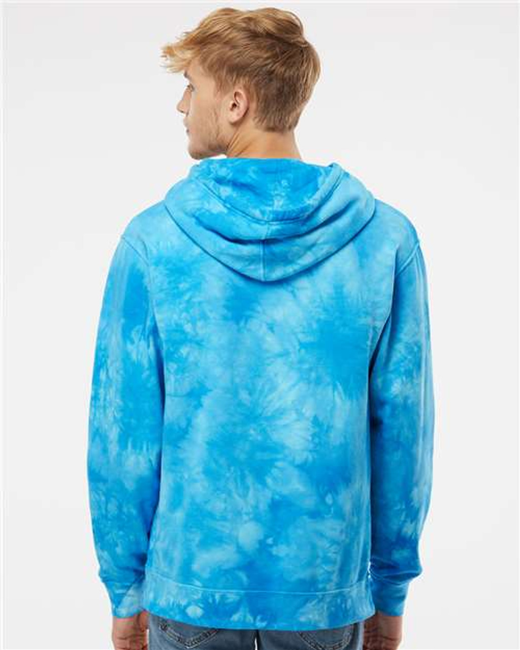 Tie Dye Aqua Blue