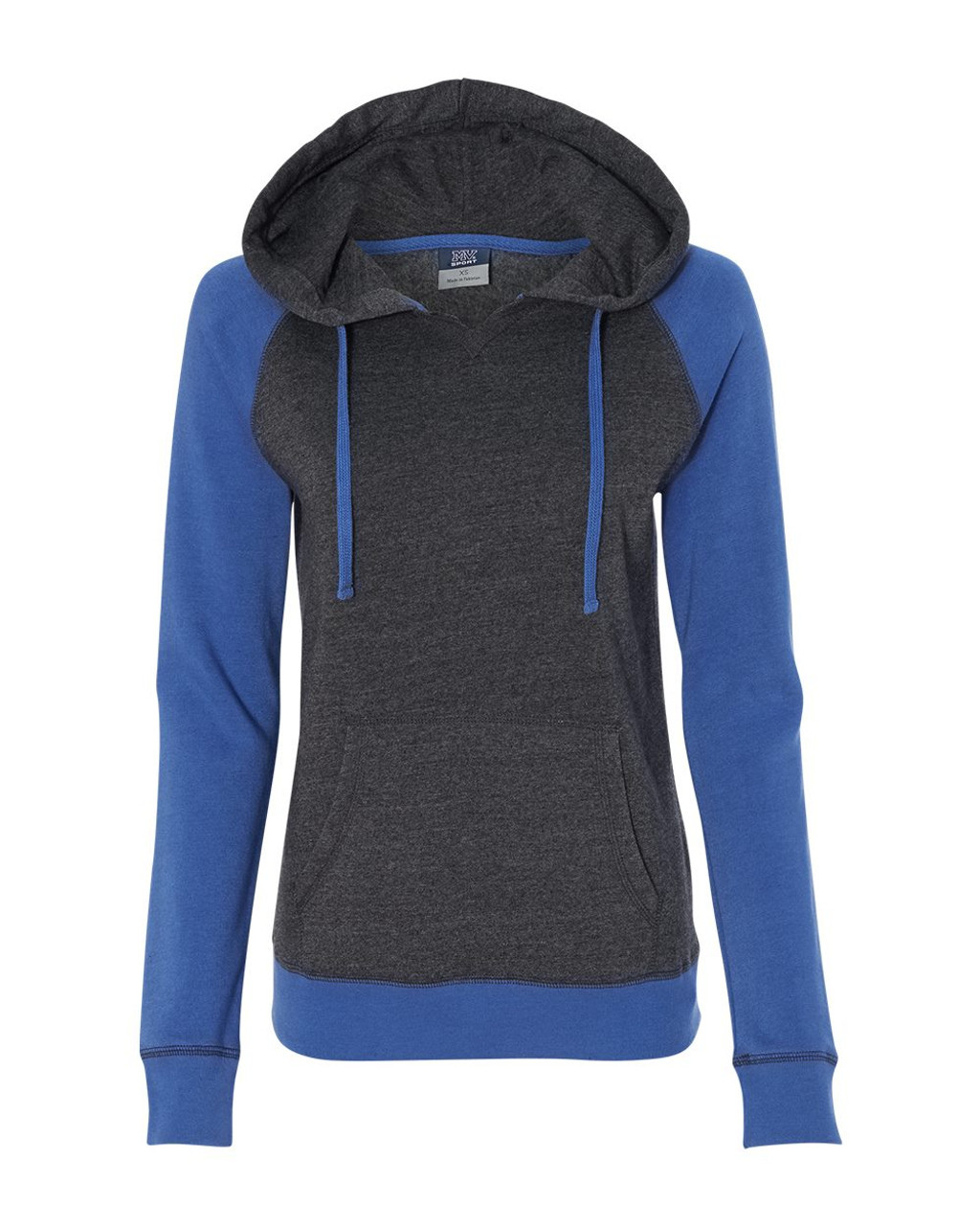 Custom Women’s Harper Raglan Hooded Sweatshirt - W17127