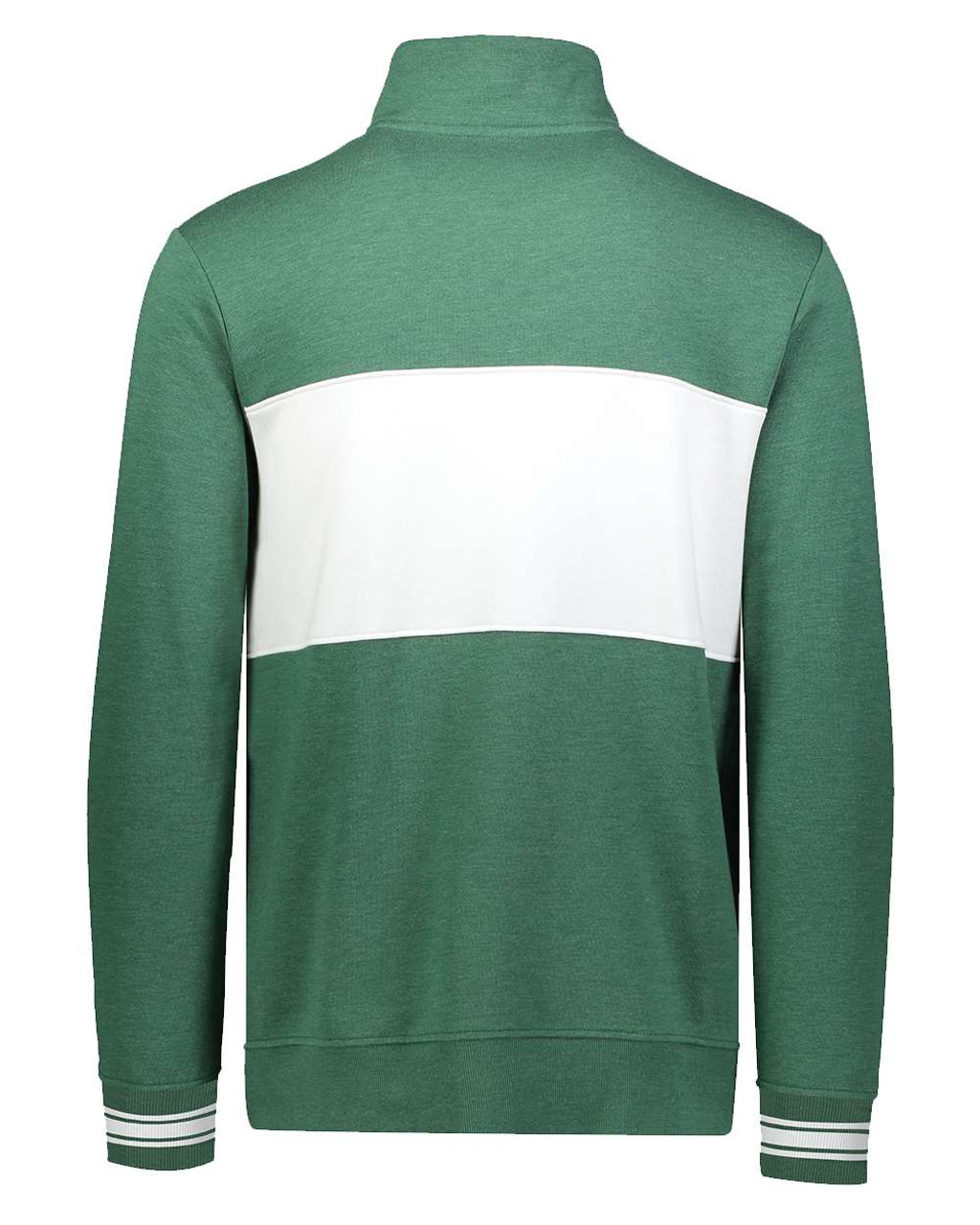 Dark Green Heather/ White