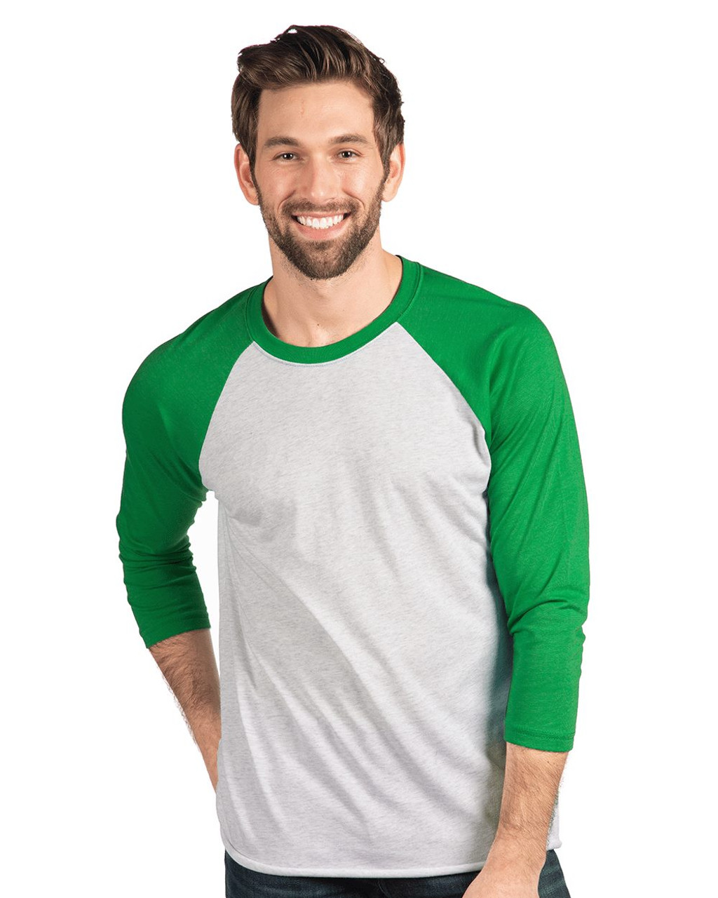 Custom Unisex Triblend Three-Quarter Raglan T-Shirt - 6051