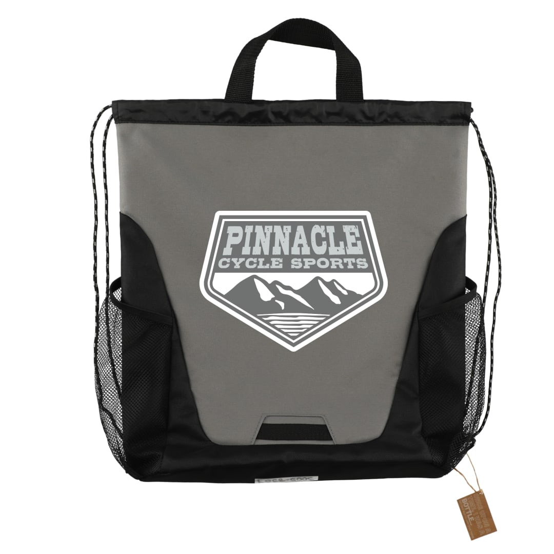 Custom Rainier Recycled Drawstring Bag