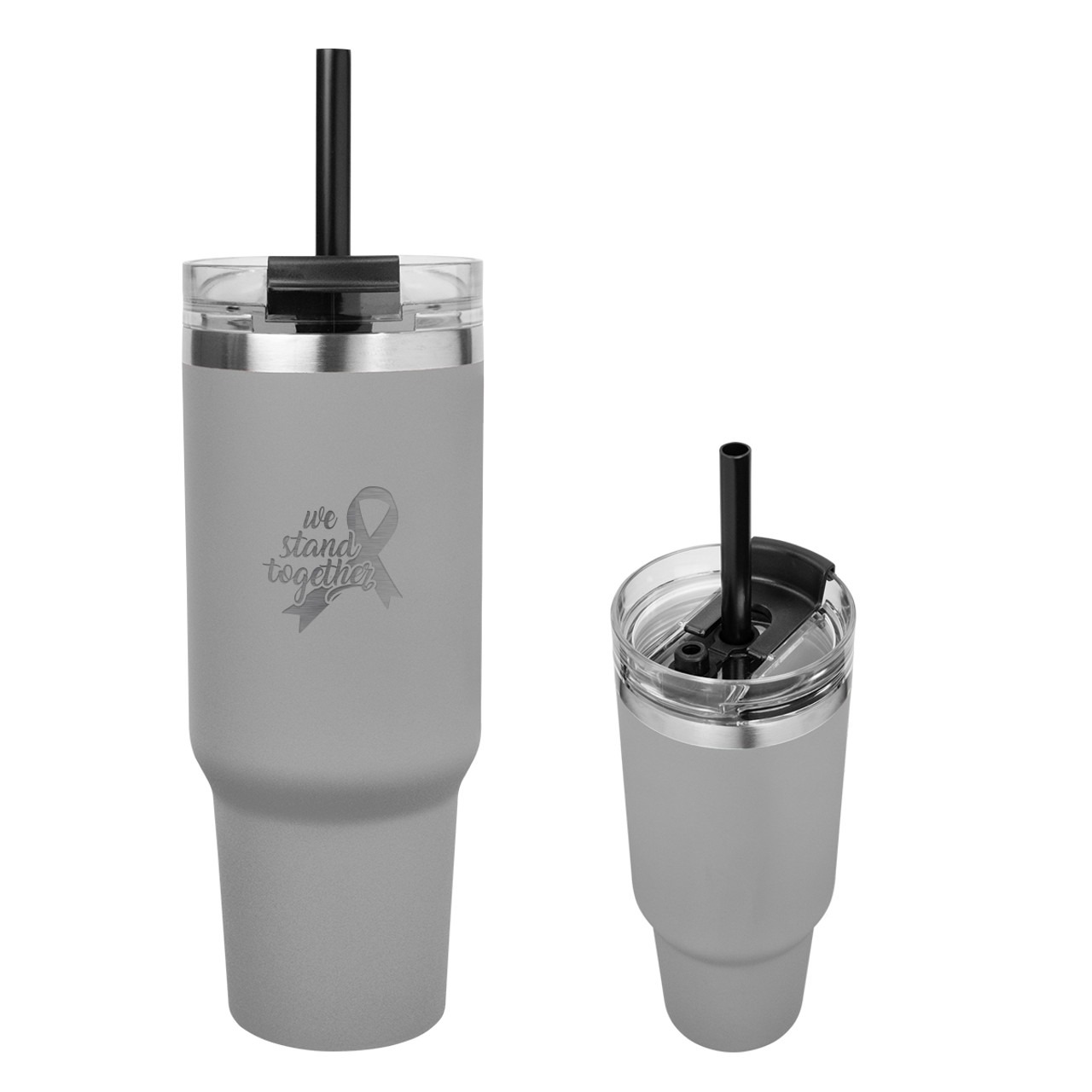 Custom 40 Oz. Naomi Intrepid Stainless Steel Tumbler 50077