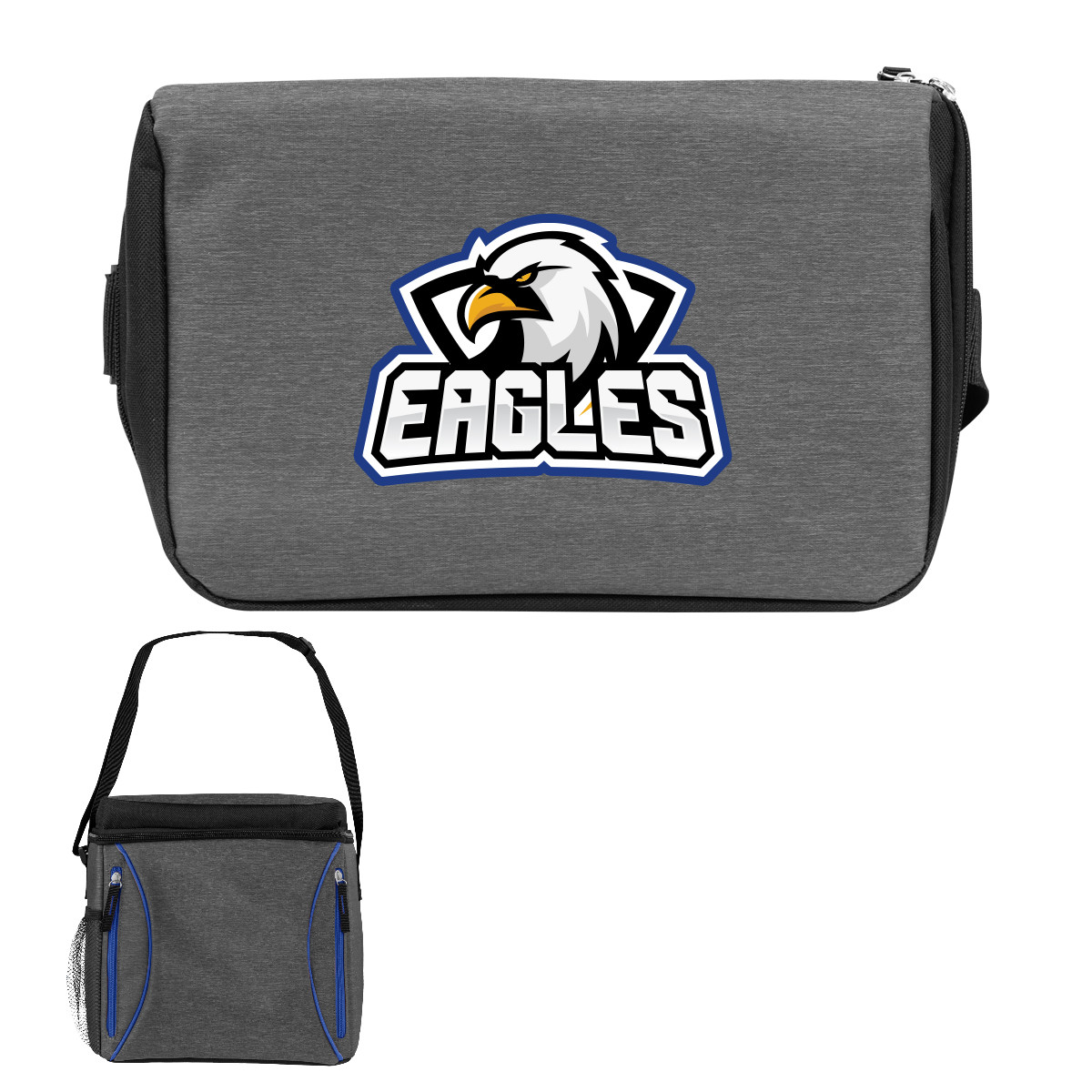 ROYAL BLUE WITH GRAY